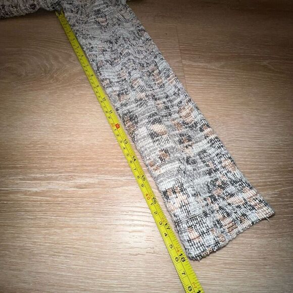 Anthropologie Dolan Leopard Longline Brown Motif Tweed Jacket, Women’s XS - Picture 5 of 12